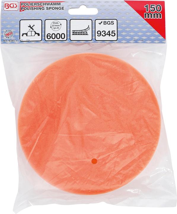 Image du produit BGS Tampon de polissage | Ø 150 mm | pour art. 9345