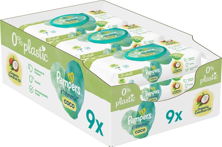 Image du produit Pampers Harmonie Coco (378 pièce(s))