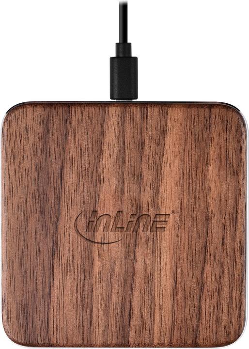 Image du produit InLine Chargement de bois Qi (10 W)