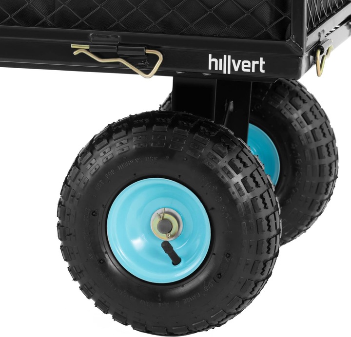 Produktbild Hillvert Bollerwagen faltbar Handwagen Gerätewagen Transportwagen 300 kg Gartenwagen