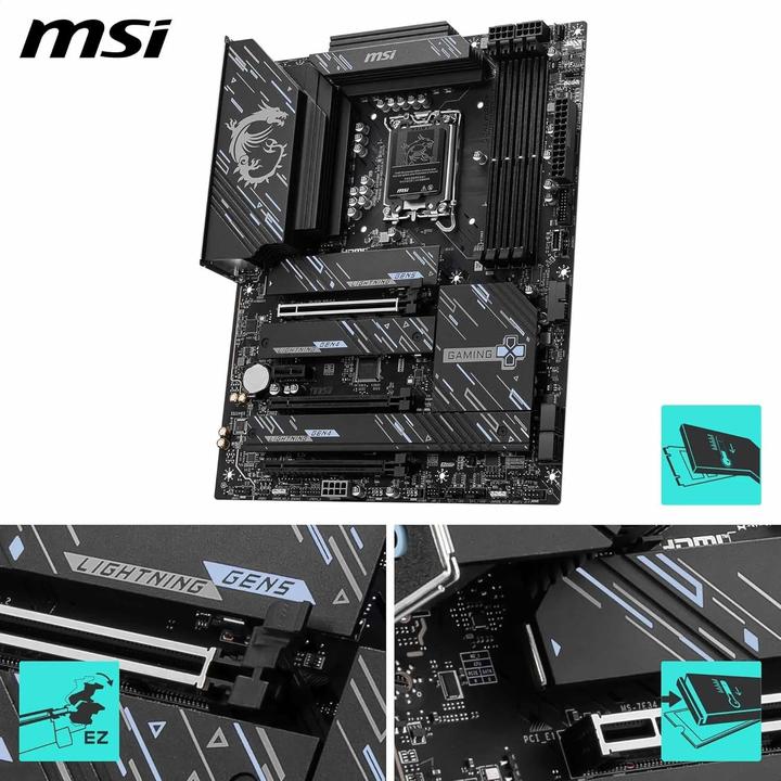 Produktbild MSI Z890 GAMING PLUS WIFI (LGA 1851, Intel Z890, ATX)