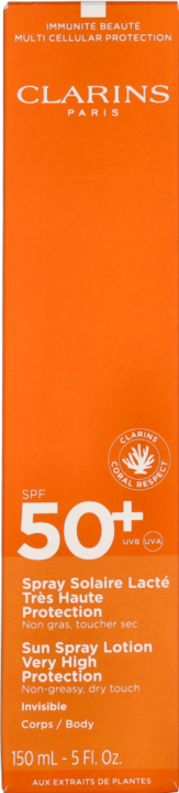 Produktbild Clarins Sun - SONNENPFLEGE-KÖRPERLOTION SPF50+ (Sonnenlotion, SPF 50+, 150 ml, 203 g)