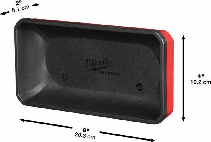 Produktbild MGA Milwaukee Packout Magnetic Container 10 cm x 20 cm (1 x)