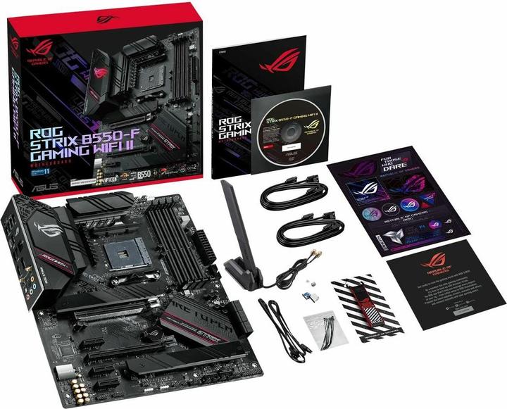 Immagine prodotto ASUS ROG Strix B550-F Gaming WiFi II (AM4, AMD B550, ATX)