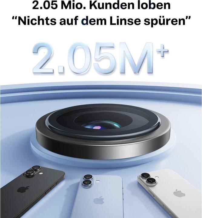 Productafbeelding Torras Lensguard Iphone 17 Black (Apple iPhone 17)