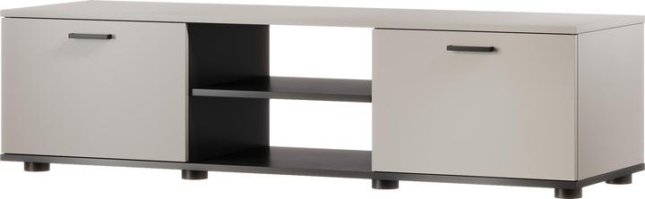 Actual product image Cama SOHO TV cabinet 140x43x37 cashmere + black (140 x 43 x 37 cm)