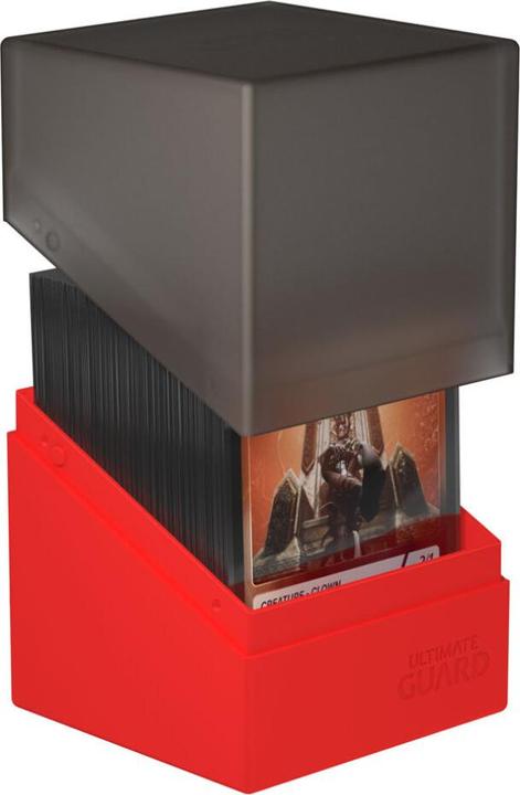 Produktbild Ultimate Guard Boulder Deck Case 100+ SYNERGY Schwarz/Rot