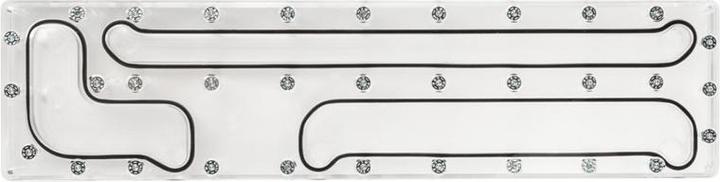 Actual product image Creative Solutions For Gamers CSFG Pinion R Distro Plate - Acrylic