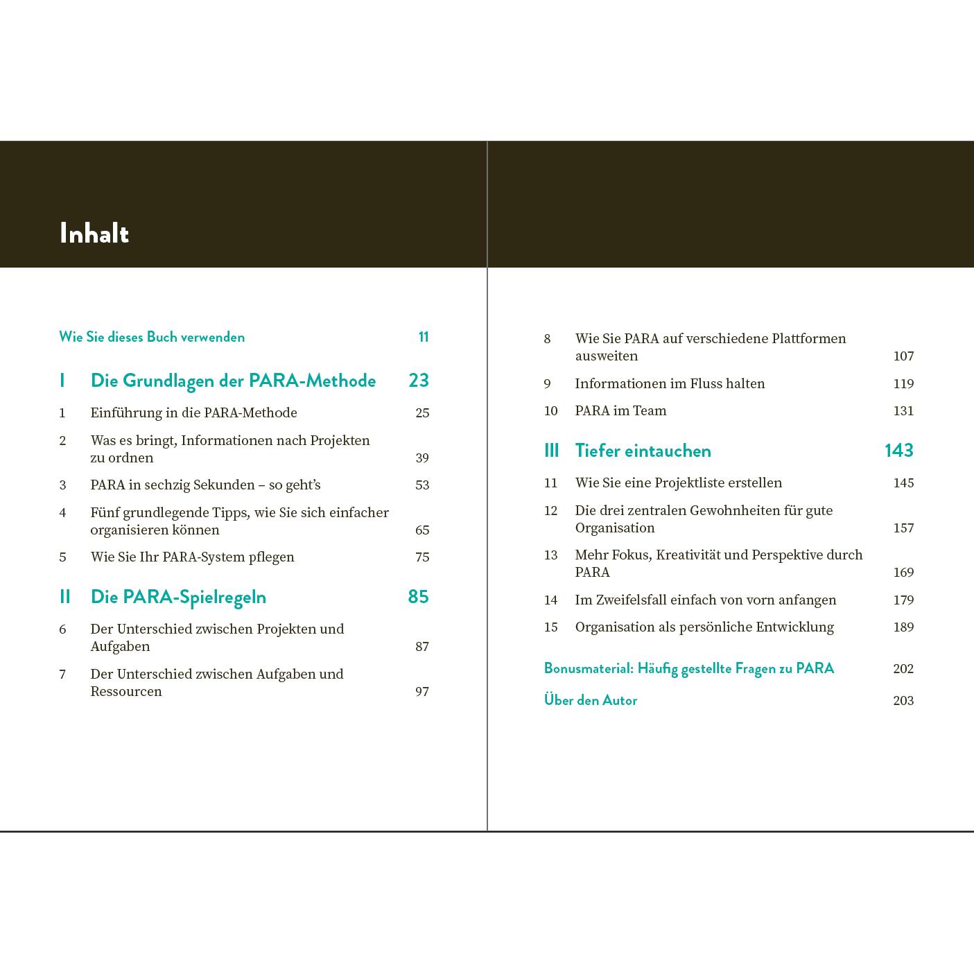 Thumbnail - Forte:Die PARA-Methode, Ratgeber von Petra Pyka, Tiago Forte