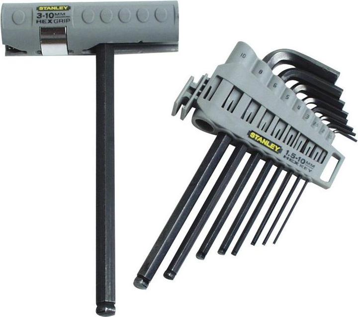 Actual product image Stanley Zestaw kluczy imbusowych hex wielofunkcyjne 1,5-10mm z kulką 9szt. (89-904)