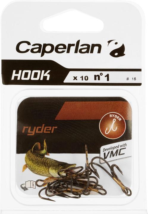 Produktbild Caperlan Haken zum Raubfischangeln (1 cm)