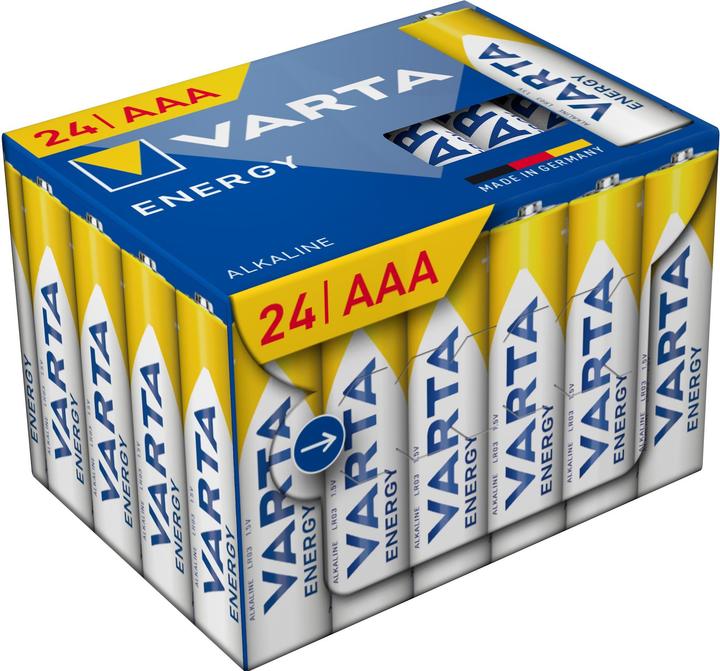 Varta Alkaline Batterie AAA (Micro) (24 pcs, AAA, 1200 mAh)