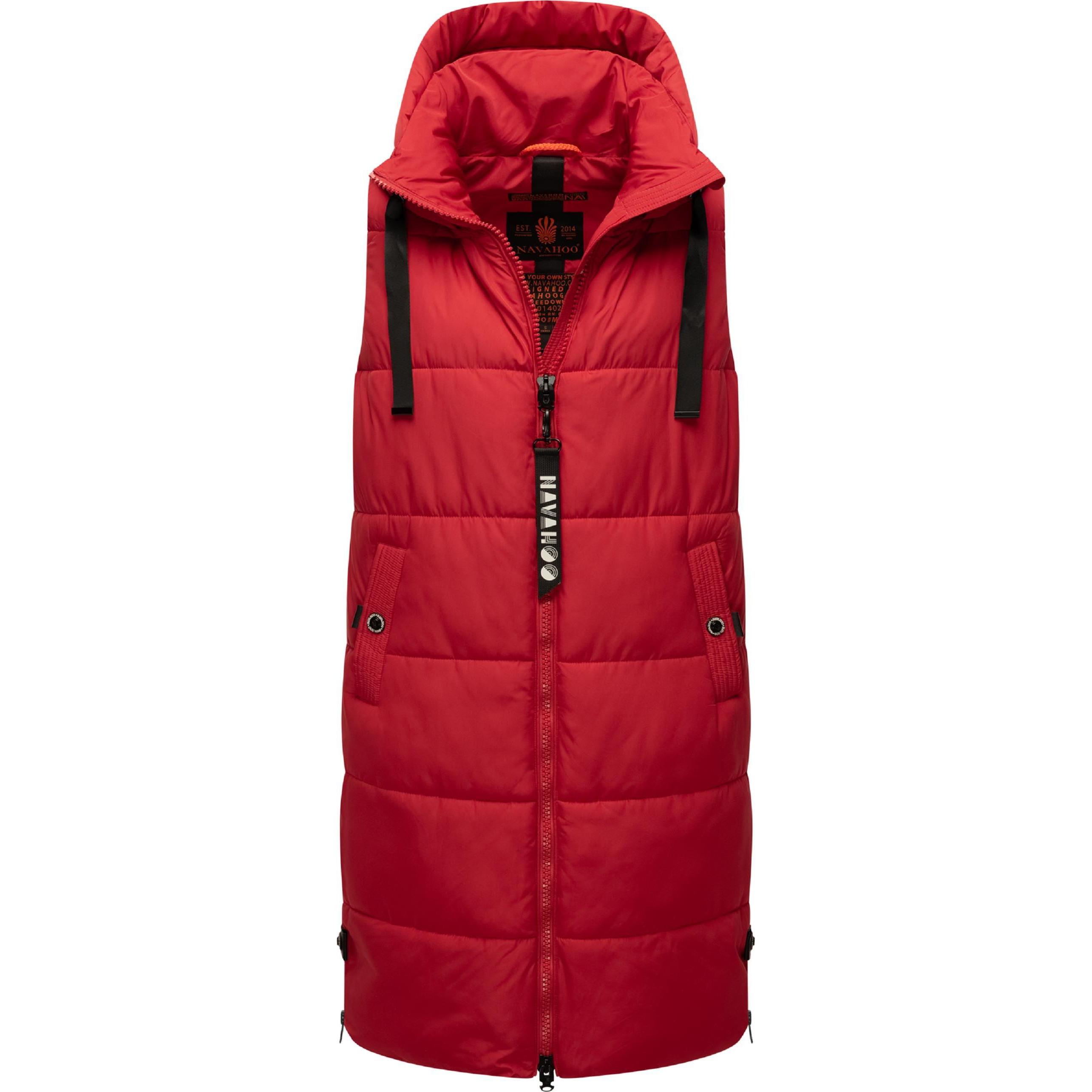 Navahoo, Damen, Weste, Schnuffelchen, Rot, (M)