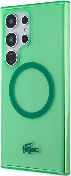 Image du produit Lacoste LCHMLULON S928 zielony/green étui rigide transparent MagSafe (Samsung Galaxy S24 Ultra)
