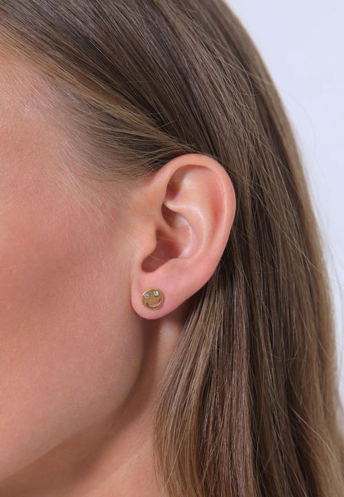 Immagine prodotto Elli Tappo Smiley con cristalli (Argento)