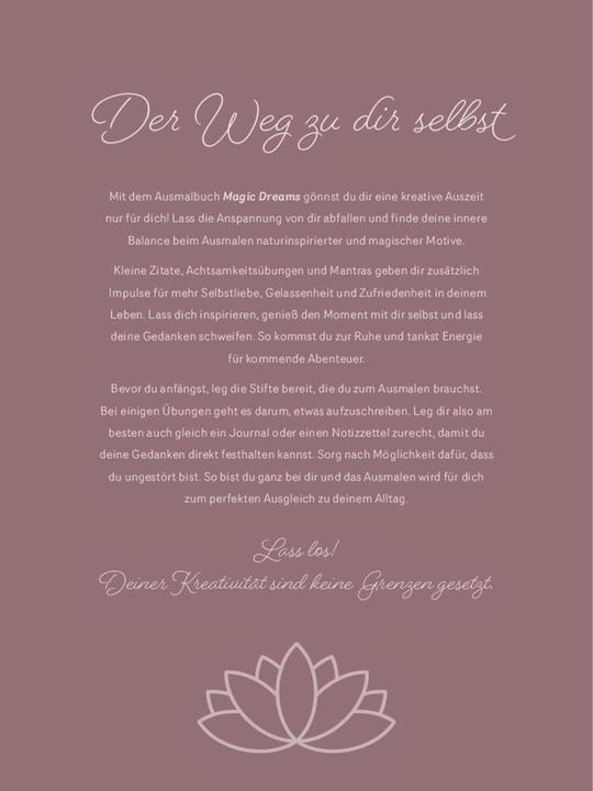 Produktbild Magic Dreams | Ausmalen & loslassen