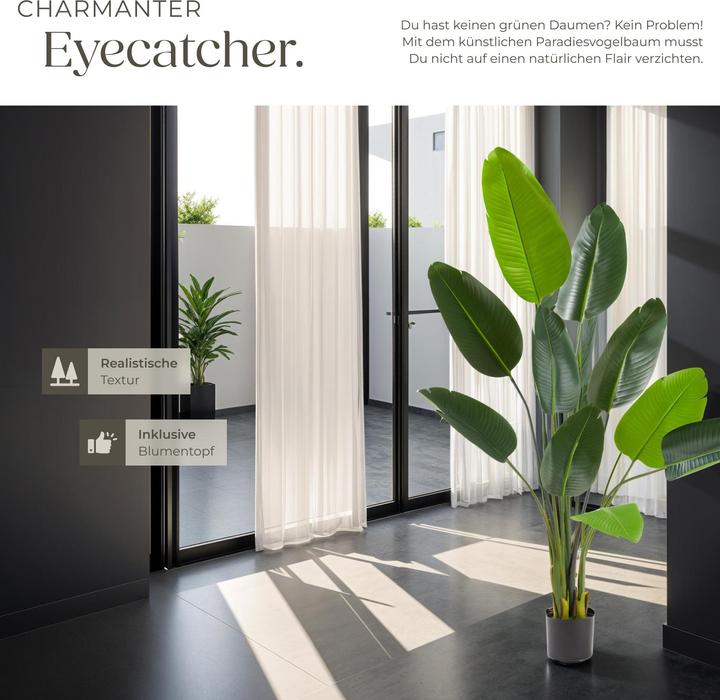 Image du produit tectake Arbre oiseau de paradis Tropic (160 cm)