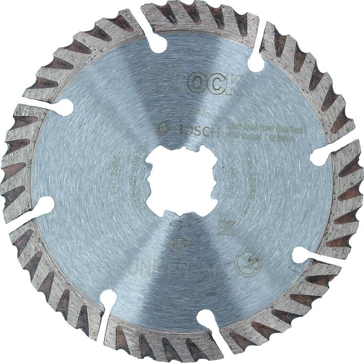 Produktbild Bosch Zubehör X-LOCK Trennscheibe Standard for Universal 125 x 22,23 x 1,6 x 10, 2-teilig