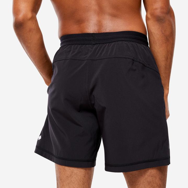 Image du produit Kimjaly Short homme avec slip intégré ultra-léger Hot Yoga - noir (S)