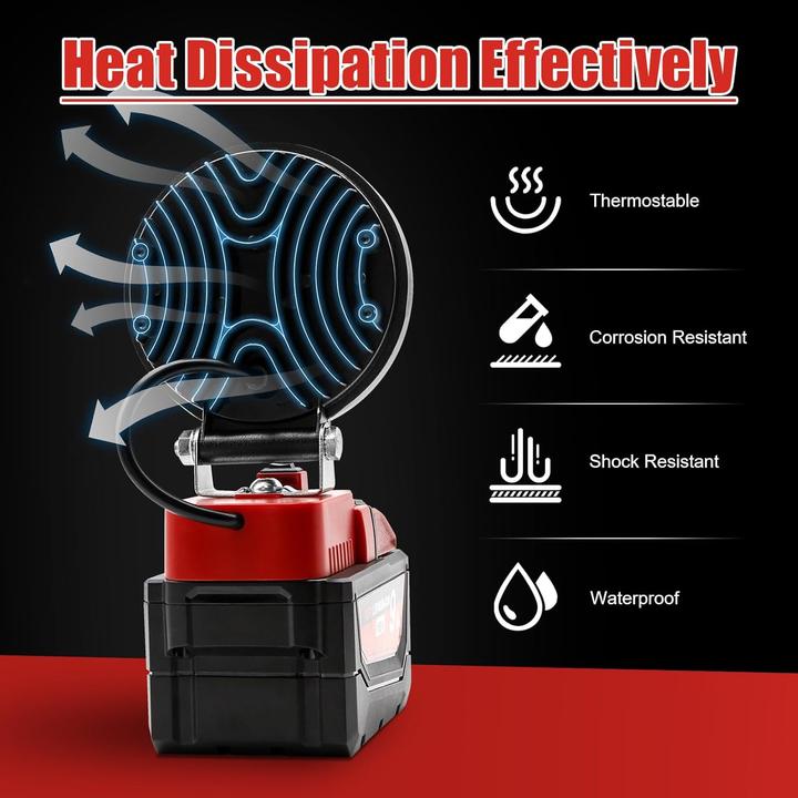 Produktbild Powtree Tragbarer Baustellenscheinwerfer (2000 lm)