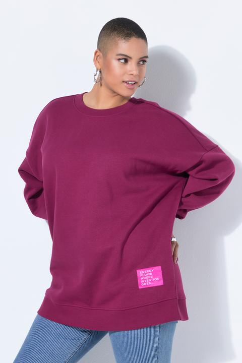 Actual product image Studio Untold Statement Patch Long Sleeve Sweatshirt (60)