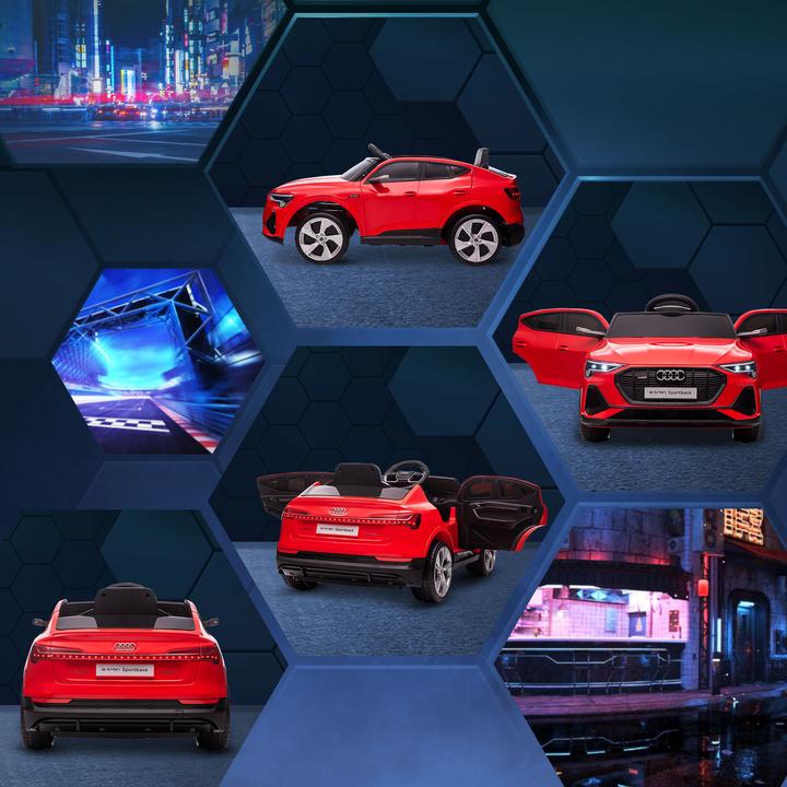 Actual product image Homcom Children's electric car with remote control and music function (12 V)