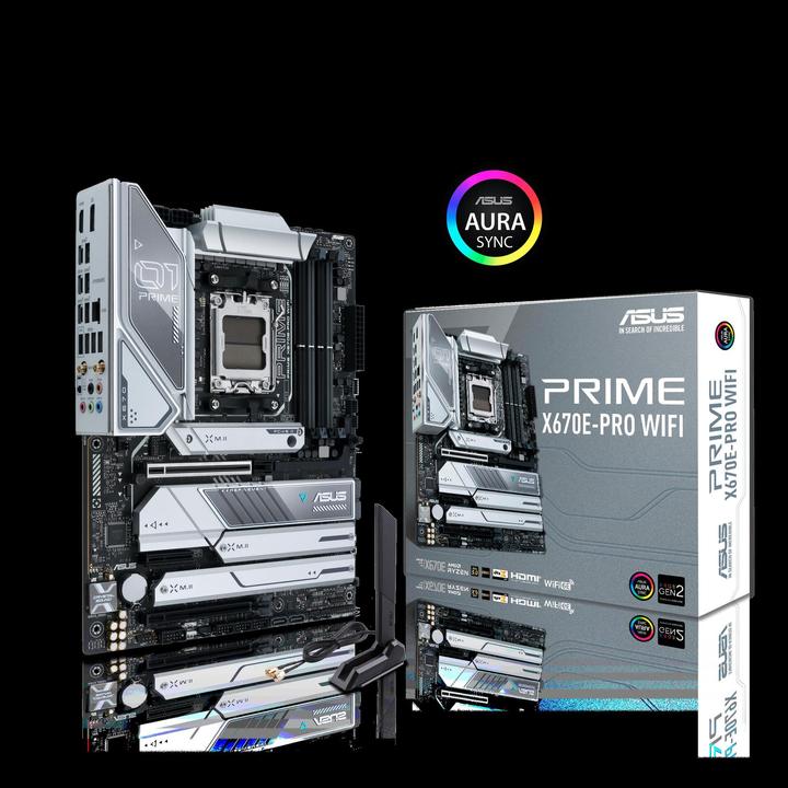 Produktbild ASUS PRIME X670E-PRO WIFI (AM5, AMD X670E, ATX)