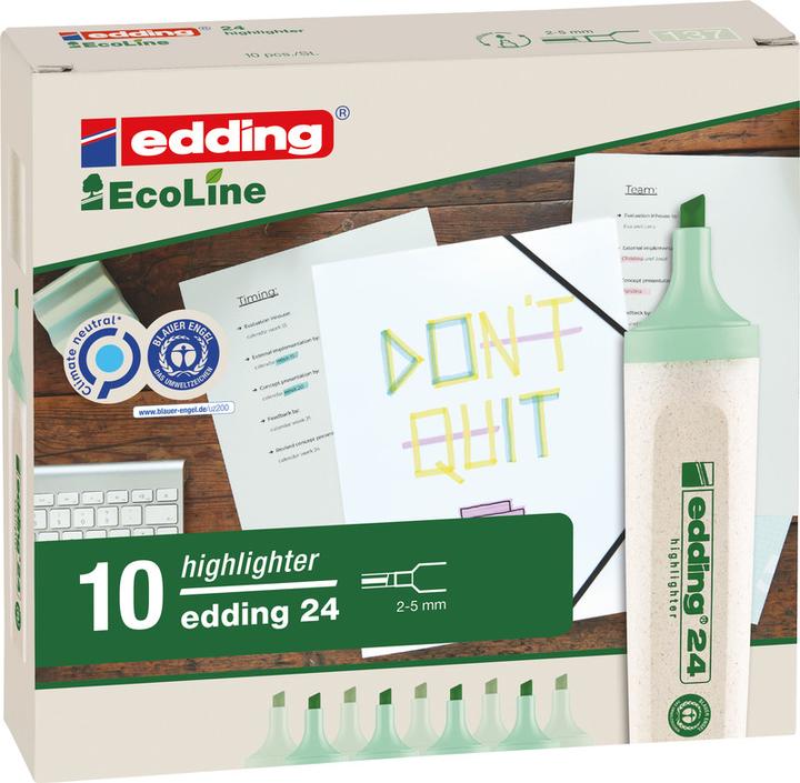 Produktbild Edding Textmarker 24 EcoLine (1 x)