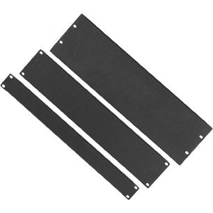 Wp Blanc Panel 1U, Black RAL 9005, Serverschrank Zubehör, Schwarz