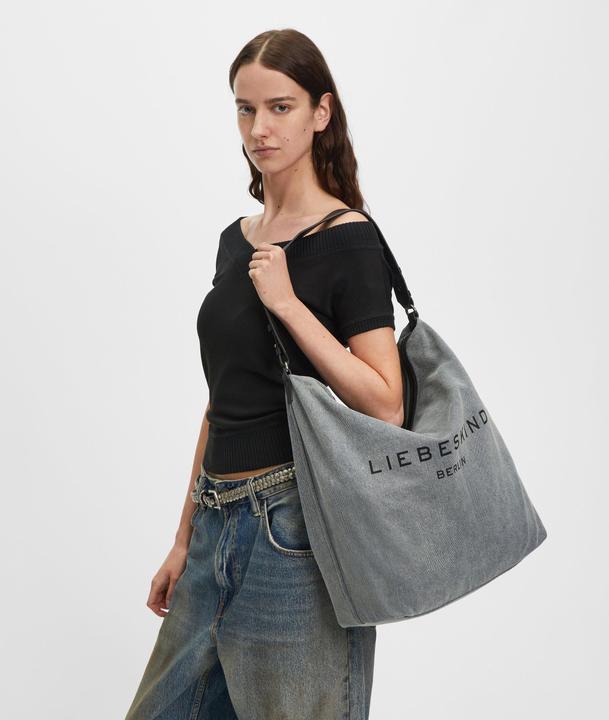 Immagine prodotto Liebeskind Berlin Grosse Schultertasche aus Denim (36.41 l)