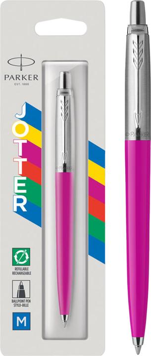 Productafbeelding Parker Biros JOTTER Originelen C.C M (Roestvrij staal, Magenta, 1 x)