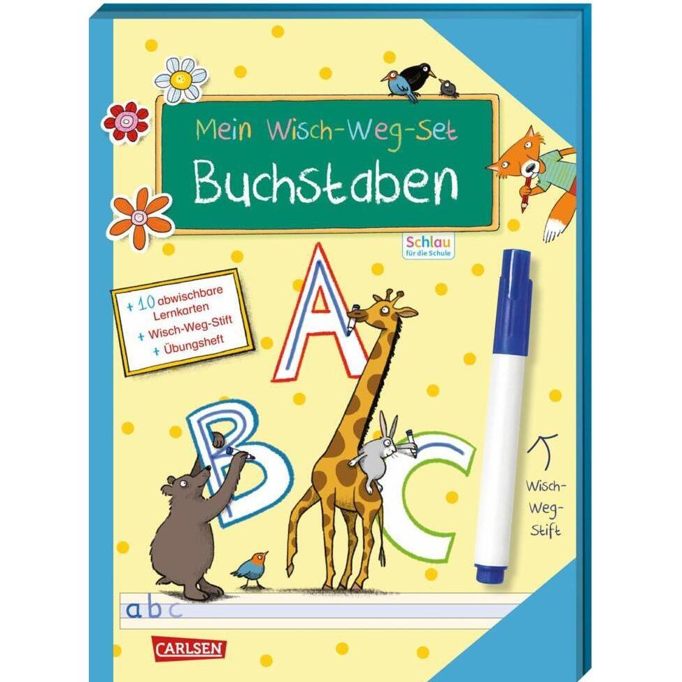 Schlau für die Schule: Mein Wisch-Weg-Set: Buchstaben, Kinderbücher von Christine Mildner, Sabine Rothmund