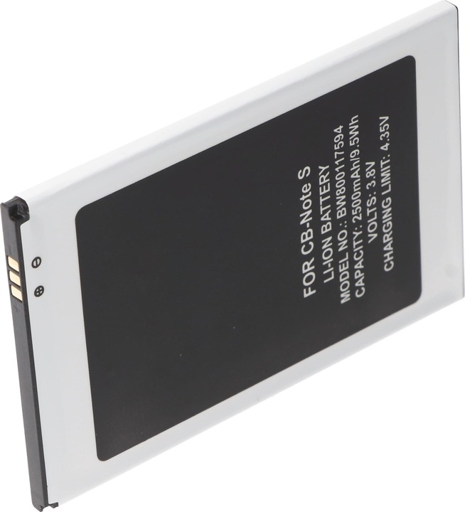 Produktbild AccuCell Li-Ion-Akku 2500mAh 3.7 Volt für Smartphone Cubot Note S, 99,3x64,9x4,4mm
