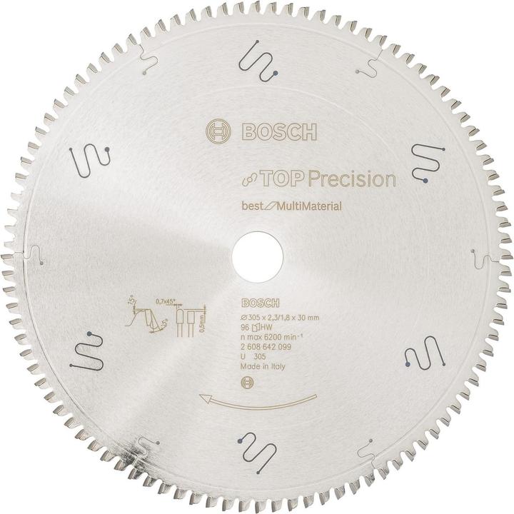 Immagine prodotto Bosch Professional Zubehör Lama per sega circolare Top Precision B