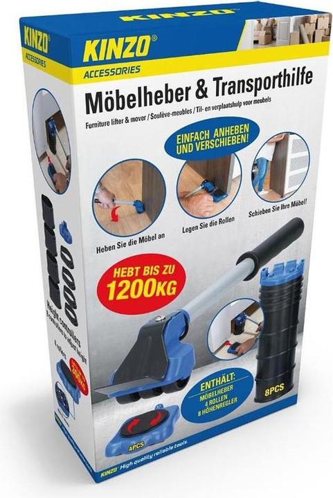 Image du produit Kinzo Lève-meubles & mover 13pc
