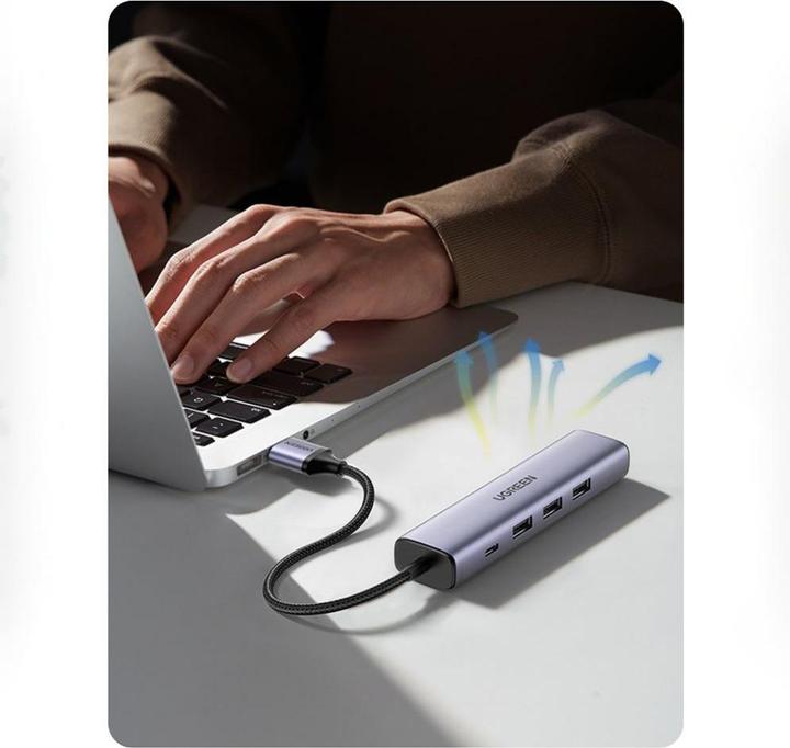 Actual product image Ugreen 5in1 Adapter (USB-A, 5 Ports)