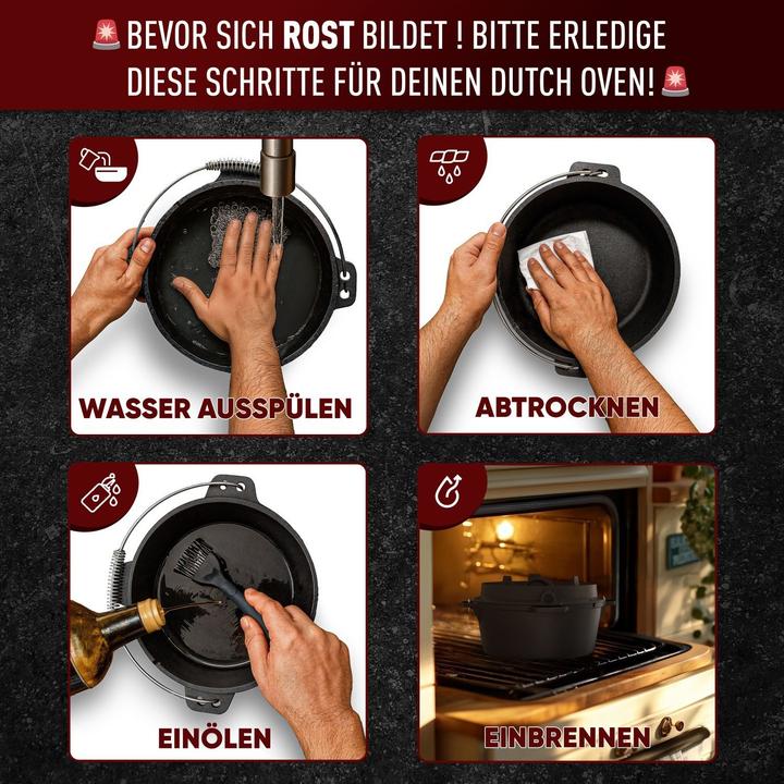 Image du produit Gusskönig Dutch Oven Set
