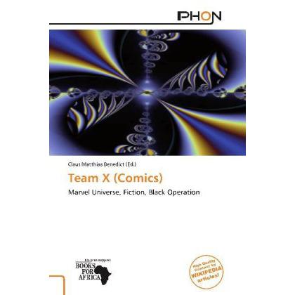 Thumbnail - Team X (Comics), Fachbücher