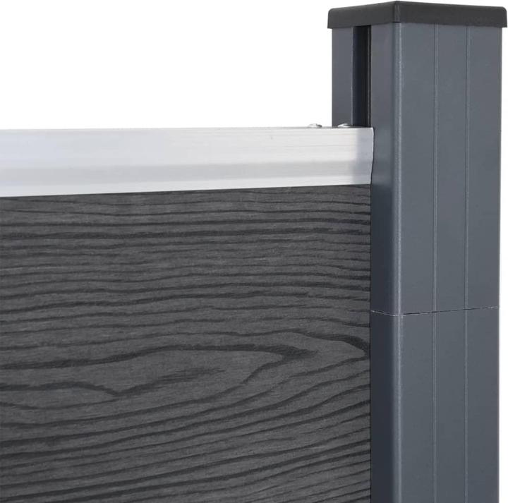 Actual product image vidaXL WPC fence element set