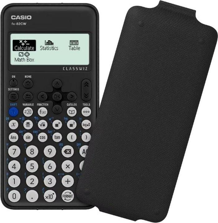 Actual product image Casio FX 82CW ClassWiz Scientific Calculator with (Rechargeable battery)