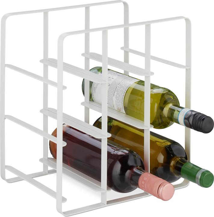 Relaxdays Weinregal (27.5 x 20 x 30 cm, 9 Fl.)