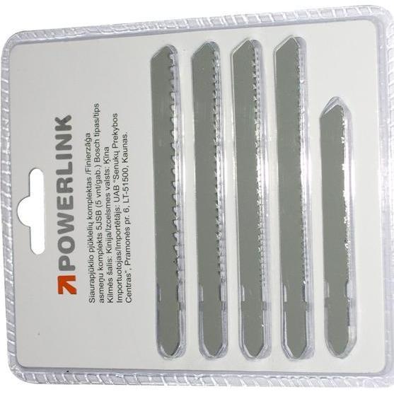 Powerlink, Handsäge, Jig Saw Blade Set 5pcs