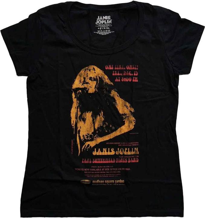 Actual product image Janis Joplin Madison Square Garden (Girlie) (M)