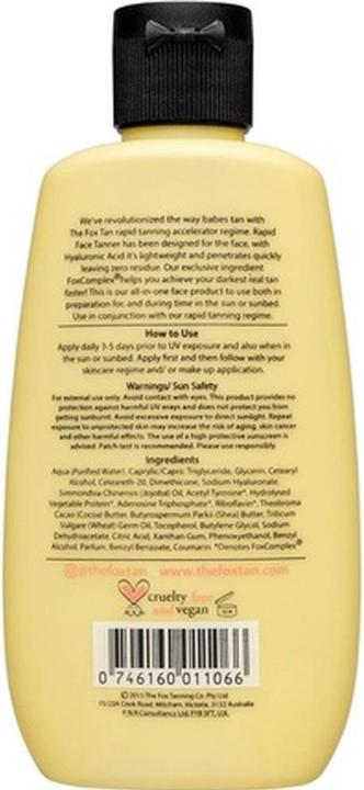 Actual product image The Fox Tan Rapid Face Tan (Self-tanning towel, 90 ml)