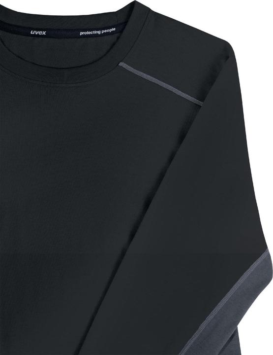 Actual product image Uvex Safety Long sleeve uvex suXXeed industry grey, graphite S (S)