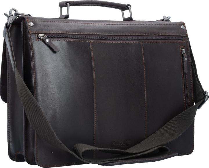 Actual product image Leonhard Heyden Briefcase 2 compartments Dakota (15 l)