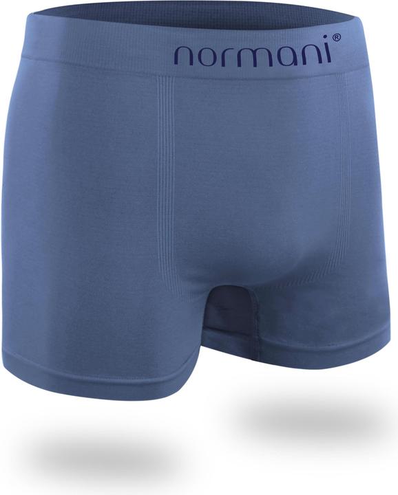 Produktbild Normani 6 Stück Mikrofaser-Boxershorts für Herren aus Nylon (L, 6er Pack)