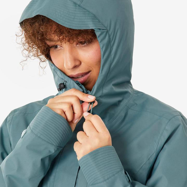 Immagine prodotto Quechua Wanderjacke Damen wasserdicht - NH500 grün (L)