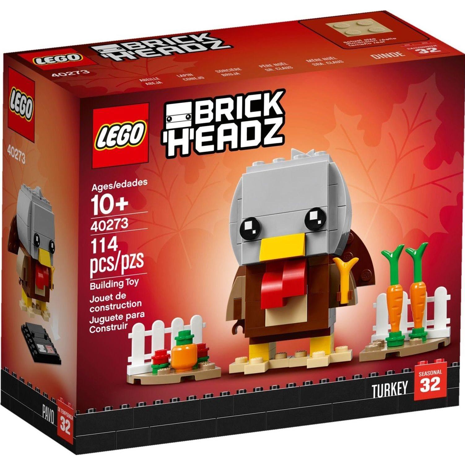 LEGO Brick Headz Erntedank Truthan 40273 (40273, LEGO Brickheadz) (40273)