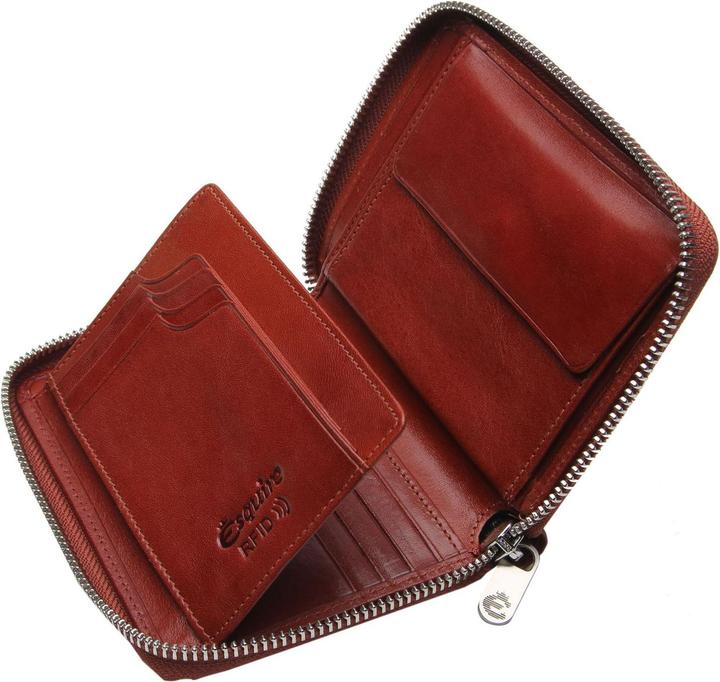 Actual product image Esquire Toscana Zip Wallet